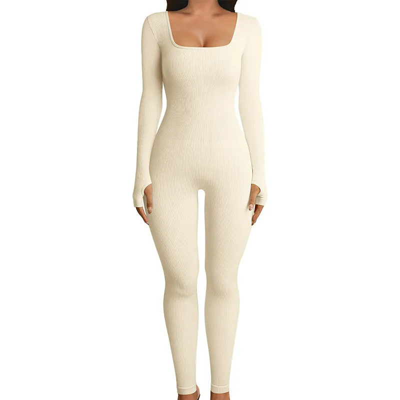 Seamless Hip Lift Yoga Jumpsuit