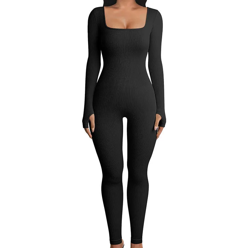 Seamless Hip Lift Yoga Jumpsuit