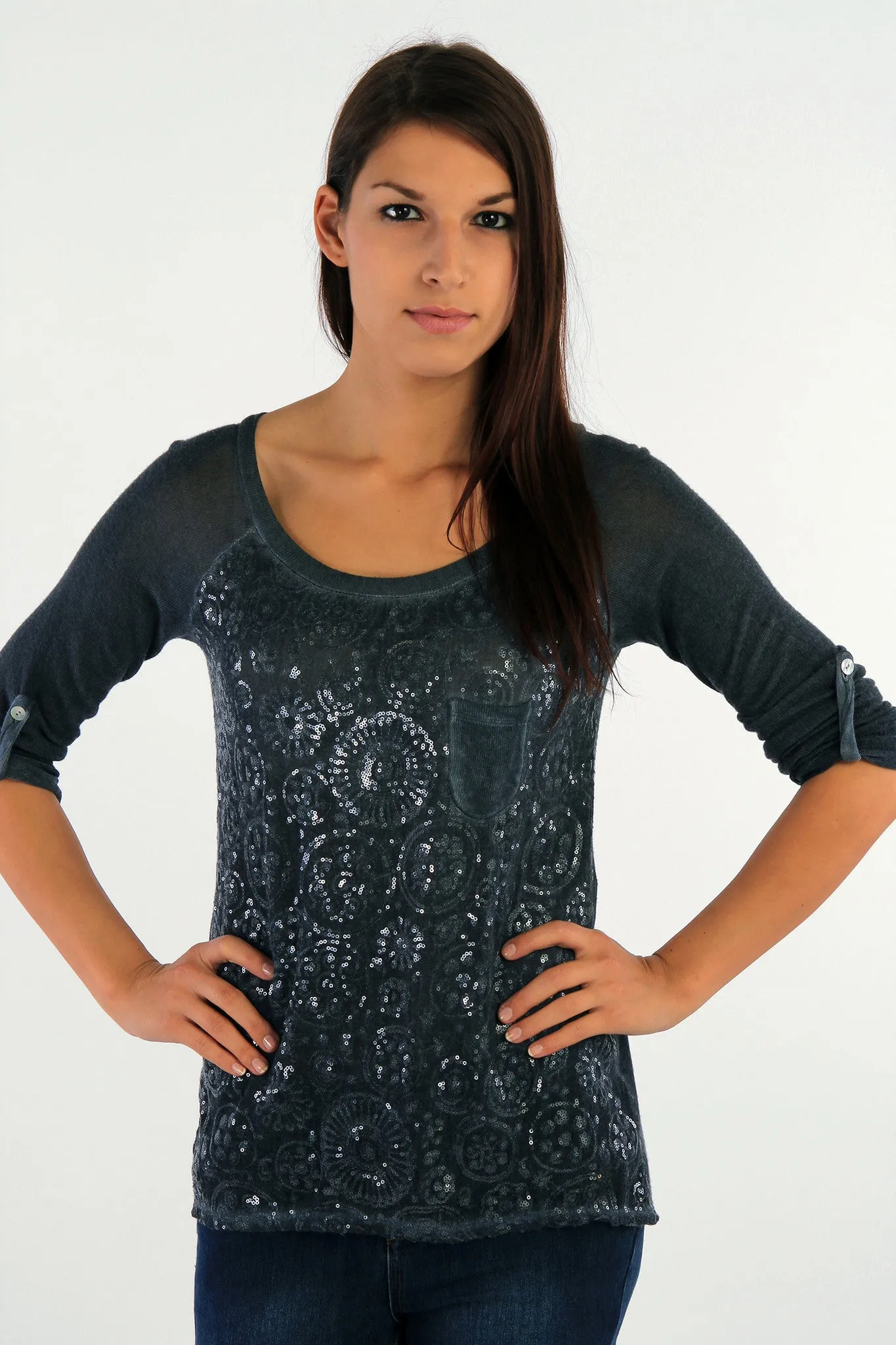 Sequin Detail Jumper