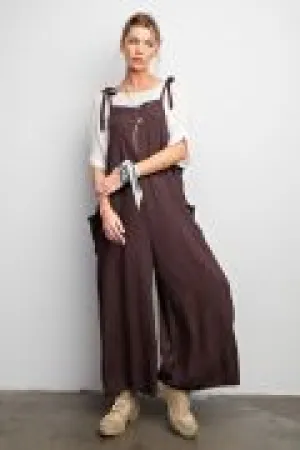 Shoulder Tie Jumpsuit