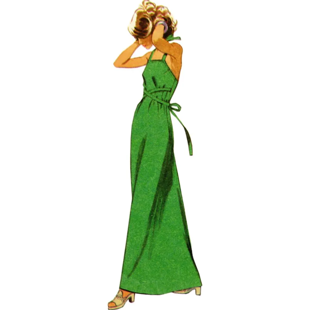 Simplicity Sewing Pattern S9739 Misses' Back-Wrap Dress and Jumper in Two Lengths