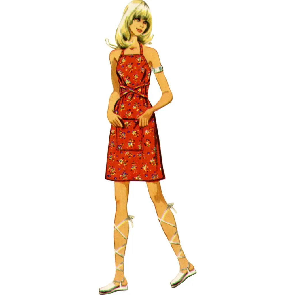 Simplicity Sewing Pattern S9739 Misses' Back-Wrap Dress and Jumper in Two Lengths