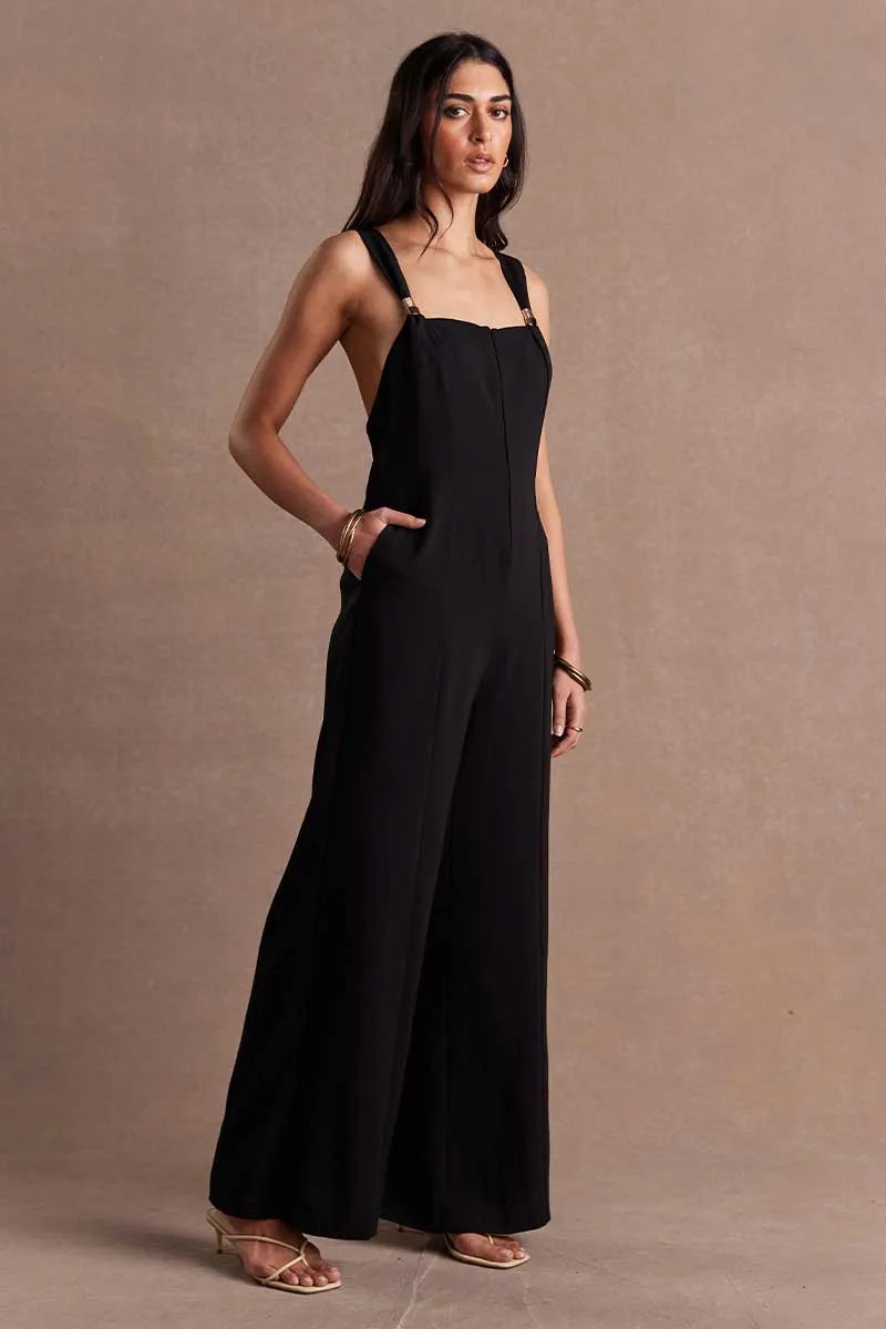 Sovere - Adorne Jumpsuit in Black