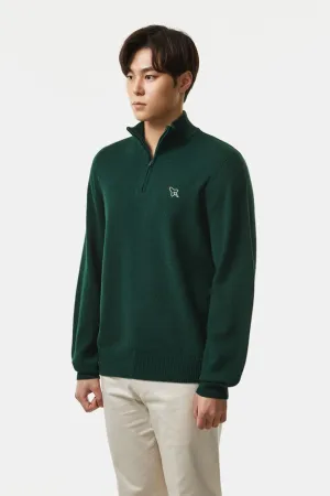 Spaceship Knit Half zip Men