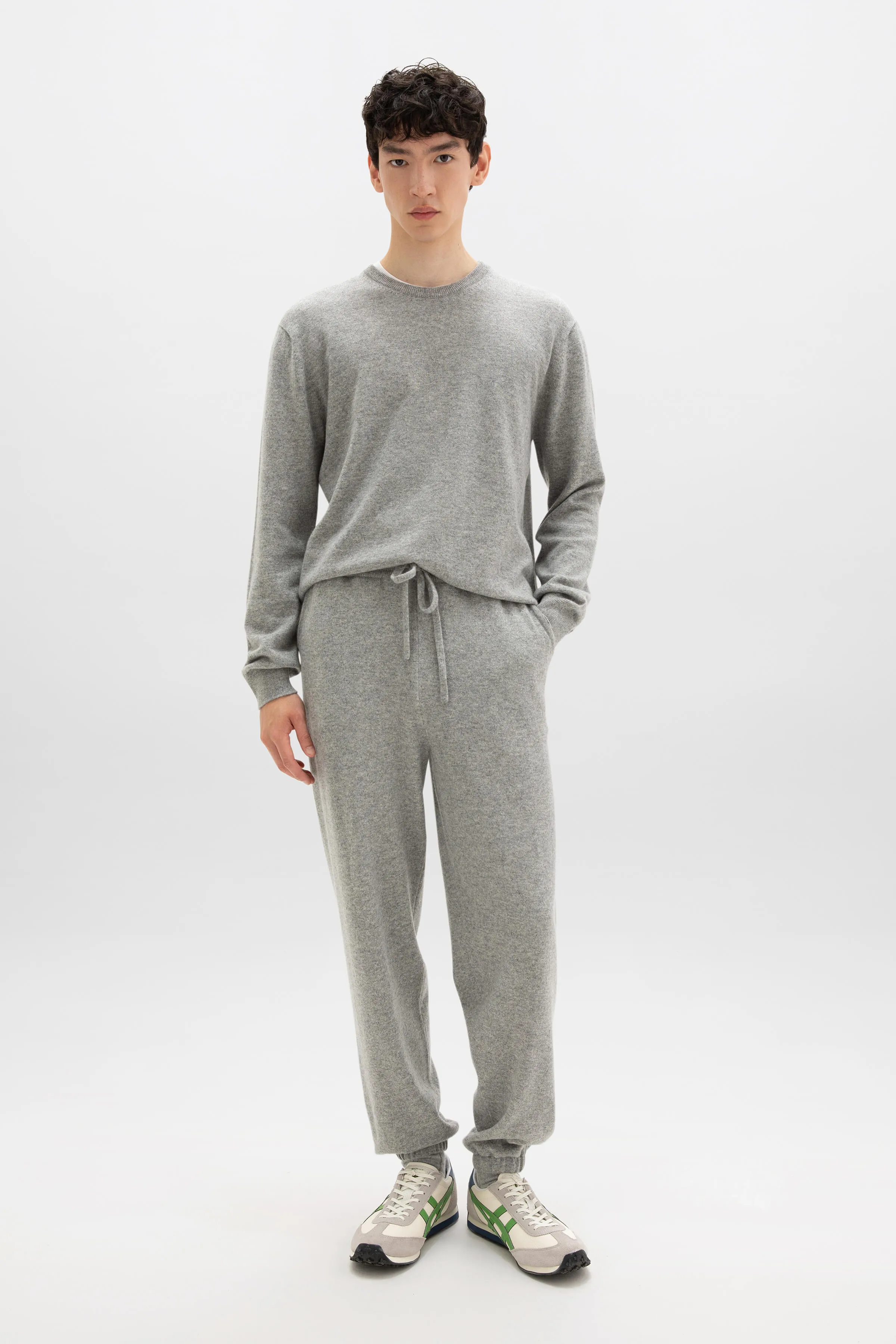 Tapered Cashmere Joggers