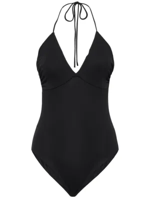 The Andamane   Roxy halter neck jersey bodysuit 