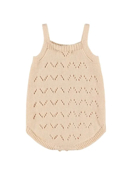 The New Society   Organic cotton knit bodysuit 