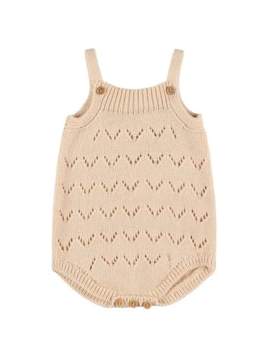 The New Society   Organic cotton knit bodysuit 