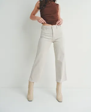 Trouser High Waisted Wide Leg Jean in Supermoon JBD