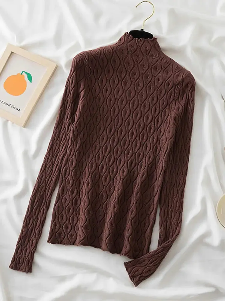 Turtleneck Knitted Sweater