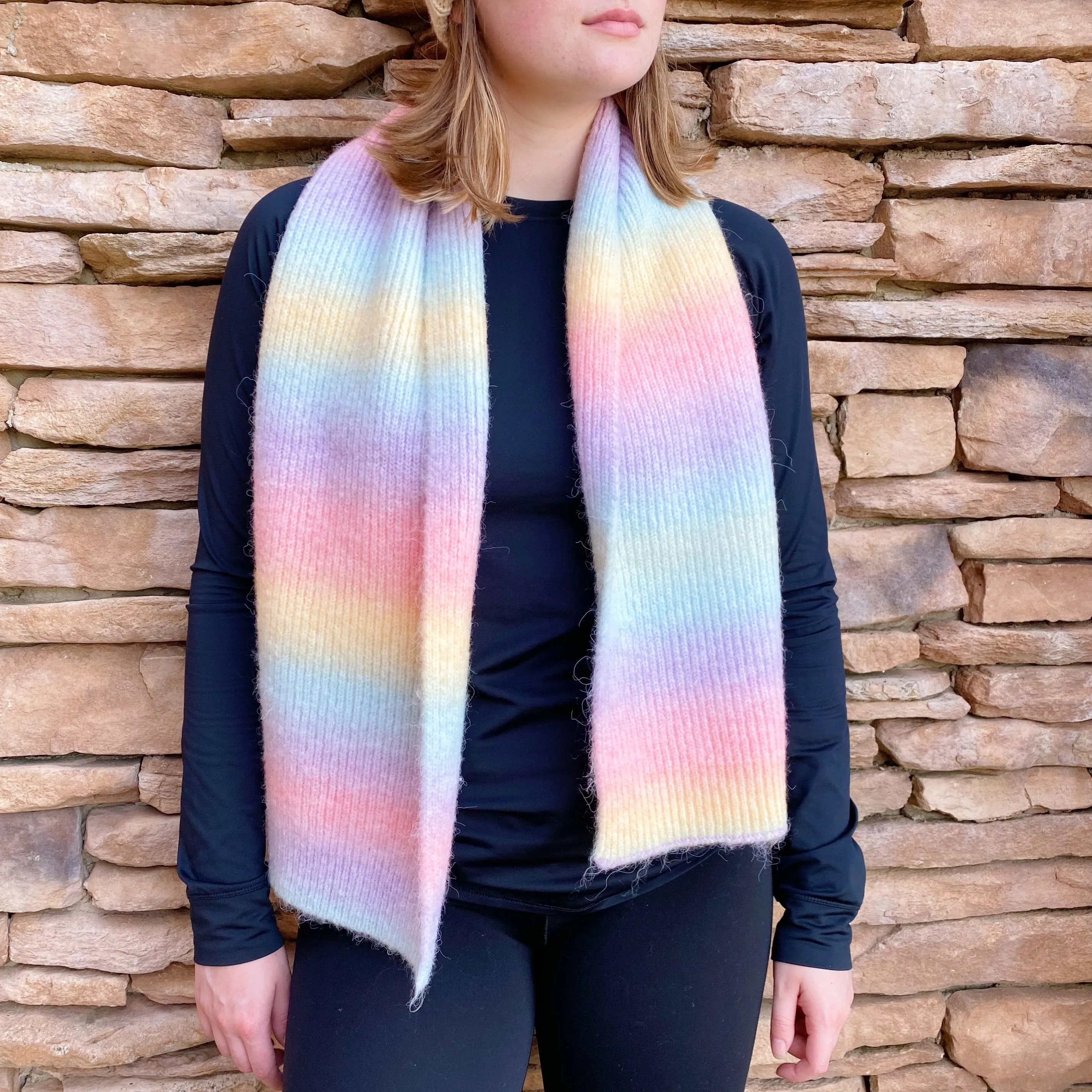 Unicorn In My Dream Cozy Knit Scarf