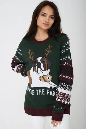 Unisex Ugly Christmas Dog Sweater