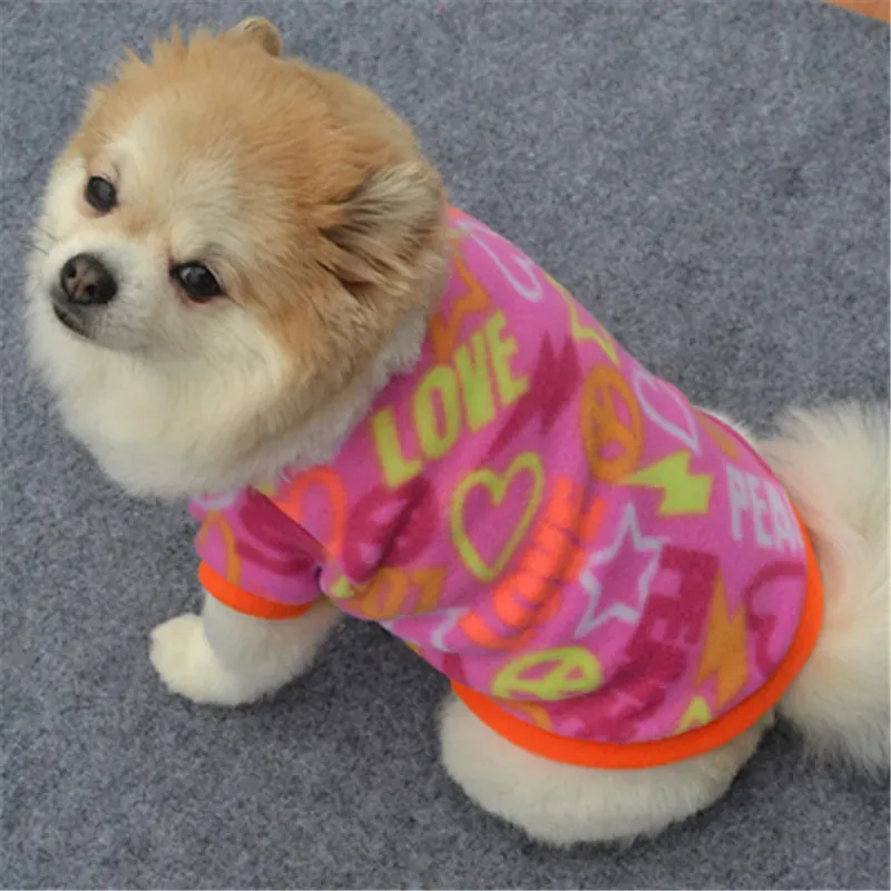 Warm Fleece Skull Print Dog Jacket - French Bulldog Pullover