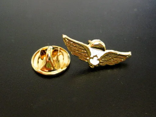 White Wings Lapel Pin