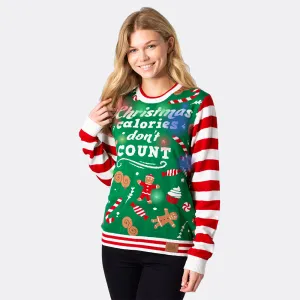 Women's Christmas Calories Jumper