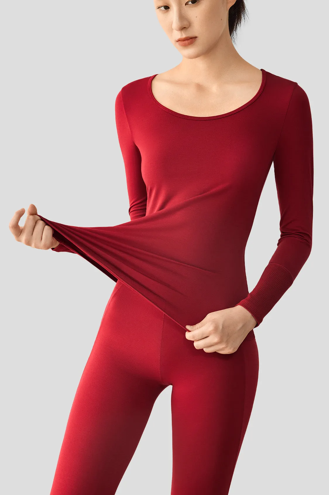 Women's Skin-Friendly Low-key Warm Underwear Set