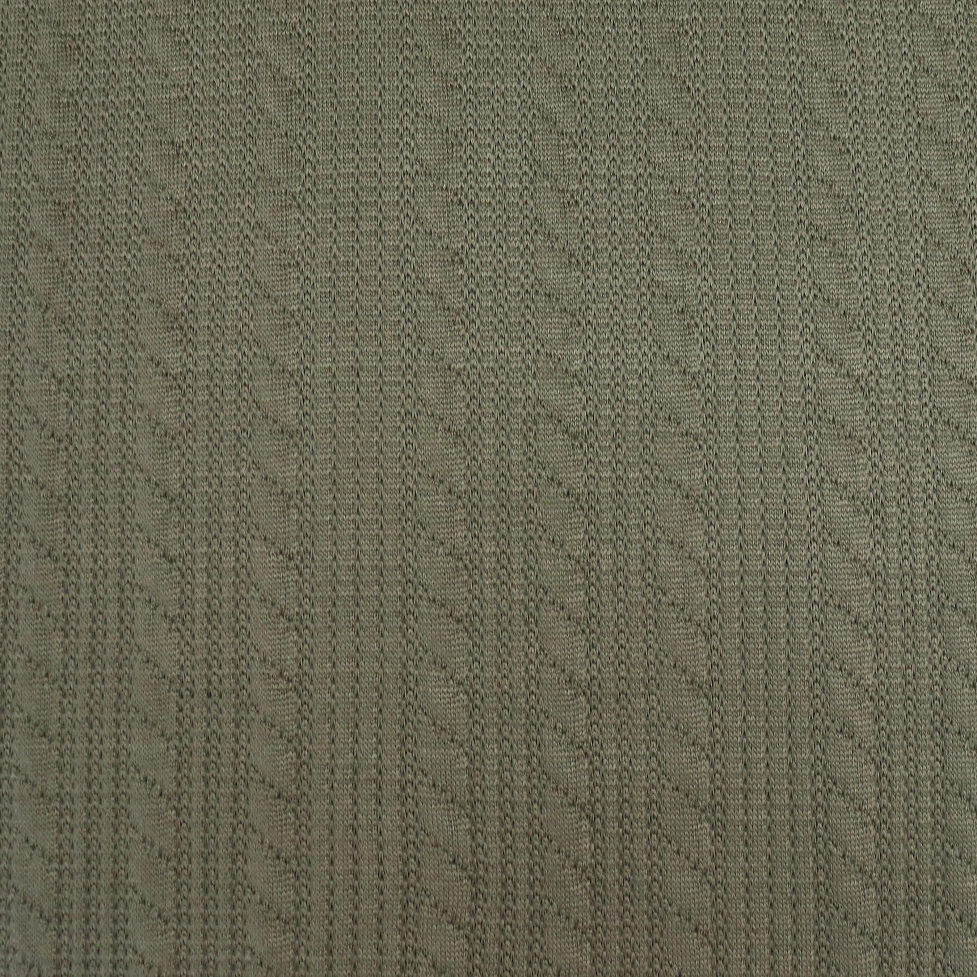 Yarn Dyed Cable Knit - Khaki